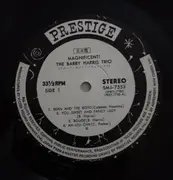 LP - Barry Harris Trio - Magnificent! - Insert