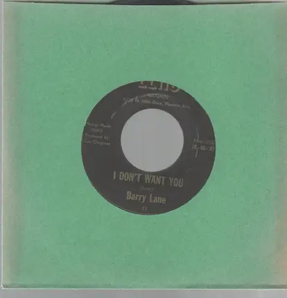Barry Lane - Doggone Lonesome Town