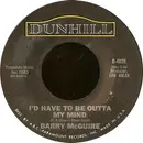 7inch Vinyl Single - Barry McGuire - Cloudy Summer Afternoon