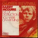 7inch Vinyl Single - Barry McGuire - Eve Of Destruction / You Were On My Mind