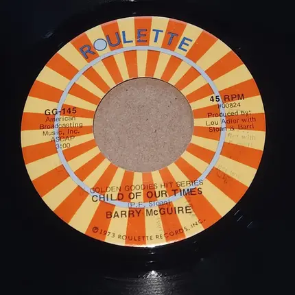 Barry McGuire - Eve Of Destruction / Child Of Our Times