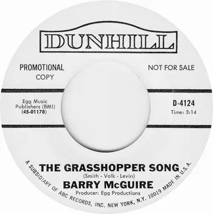 Barry McGuire - Top O' The Hill