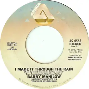 Barry Manilow - I Made It Through The Rain