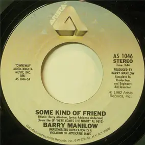 Barry Manilow - Some Kind Of Friend