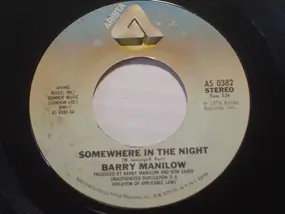 Barry Manilow - Somewhere In The Night / Leavin' In The Morning
