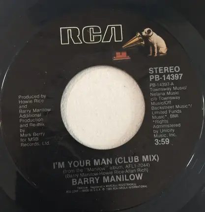 Barry Manilow - I'm Your Man
