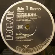 12inch Vinyl Single - Barry Manilow - In Search Of Love / At The Dance / Copacabana (Newly Recorded Version)