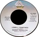 7inch Vinyl Single - Barry Manilow - Lonely Together - Terre Haute