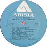 LP - Barry Manilow - Tryin' To Get The Feeling