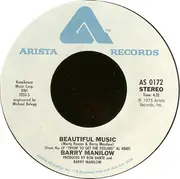 7inch Vinyl Single - Barry Manilow - Tryin' To Get The Feeling Again / Beautiful Music