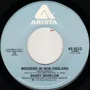 7inch Vinyl Single - Barry Manilow - Weekend In New England / Say The Words