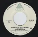 7inch Vinyl Single - Barry Manilow - Weekend In New England