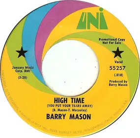 Barry Mason - High Time (You Put Your Tears Away)