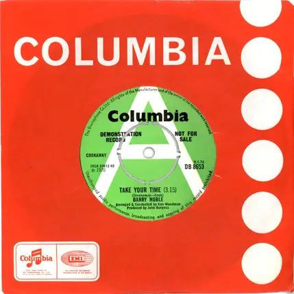 Barry Noble - Take Your Time