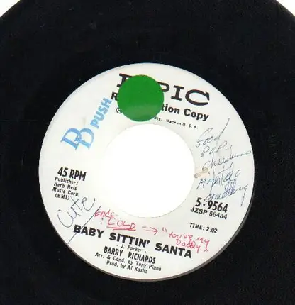 Barry Richards - Baby Sittin' Santa