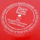 7inch Vinyl Single - Barry Sheene - 1981 Grand Prix Preview - Transparent Red Flexi Disc