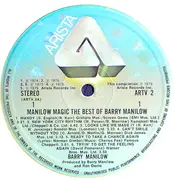 LP - Barry Manilow - Manilow Magic The Best Of Barry Manilow
