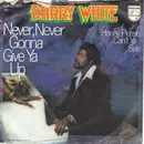 7'' - Barry White - Never, Never Gonna Give Ya Up / Honey Please, Can't Ya See