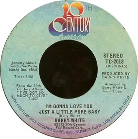 Barry White - I'm Gonna Love You Just A Little More Baby