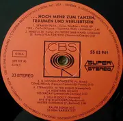 LP - Barsextett Ralph Dokin - ... Noch Mehr Zum Tanzen Träumen Und Verliebtsein
