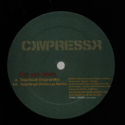 Bas Van Veen - Total Recall