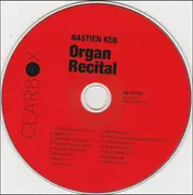 CD - Bastien Keb - Organ Recital - Cardboard Sleeve