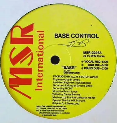 Base Control - Bass