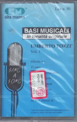 Basi Musicali - Umberto Tozzi Vol. 1