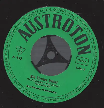Basi Erhardt - Jodlergruß / Ein Tiroler Rötel