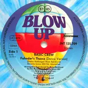 12inch Vinyl Single - Basic Crew - Fahnder's Theme (Dance Version) - Blue-White Marbled