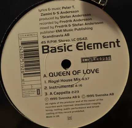 Basic Element - Queen Of Love