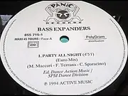 12inch Vinyl Single - Bass Expanders - Party All Night