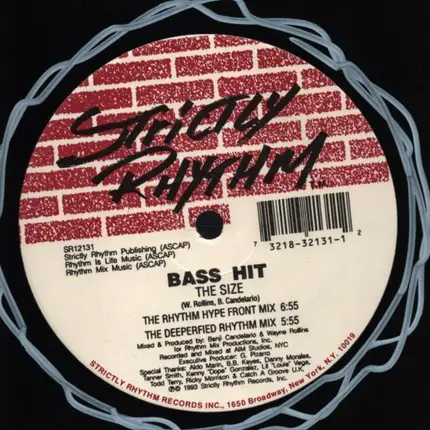 Bass Hit - Hey! / The Size