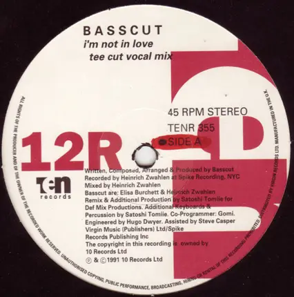 Basscut - I'm Not In Love (Satoshi Remix)