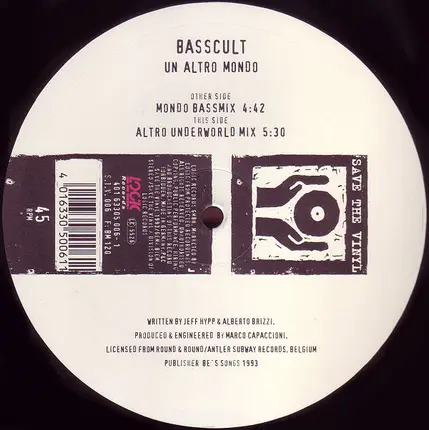 Basscult - Un Altro Mondo
