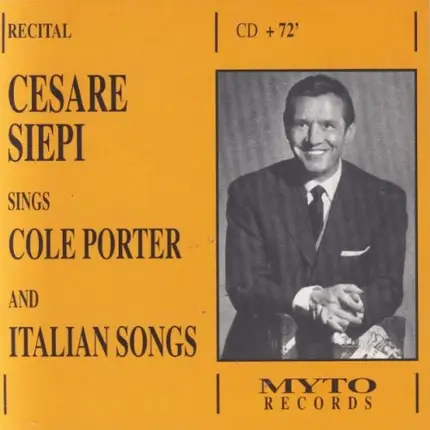 Cesare Siepi - Sings Cole Porter and italian songs