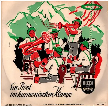 Bauernkapelle Radio Vorarlberg / Franz Reiter - Ein Prost im harmonischen Klange