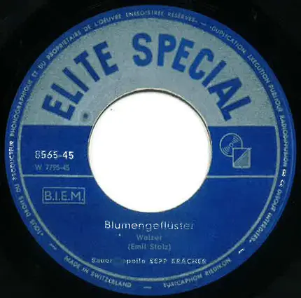 Bauernkapelle Sepp Kracher - Schneewalzer / Blumengeflüster