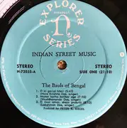 LP - Bauls - Indian Street Music