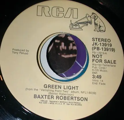 Baxter Robertson - Green Light