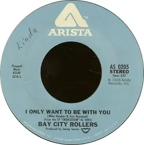 Bay City Rollers - Write A Letter / I Only Want To Be With You