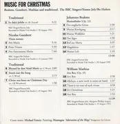 CD - Brahms / Gombert / Mathias - Music For Christmas