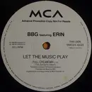 12inch Vinyl Single - BBG Feat. Erin Lordan - Let The Music Play