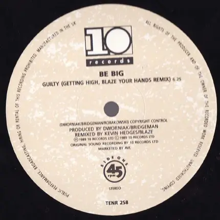 Be Big - Guilty (Remix)