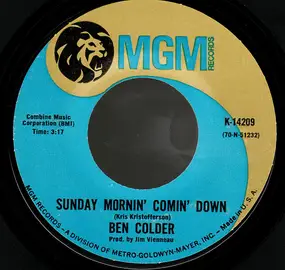 Ben Colder - Sunday Mornin' Comin' Down / Fifteen Beers Ago