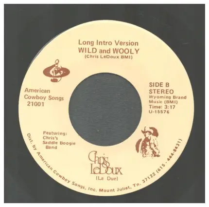 Ben Colder & Sheb Wooley ft. Chris's Saddle Boogie Band - WILD and WOOLY