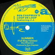 12inch Vinyl Single - Ben Chapman Featuring J J - Summer / Amor