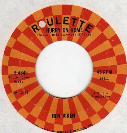 Ben Aiken - Hurry On Home