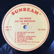 LP - Ben Bernie Orchestra - Ben Bernie And His Orchestra 1925-34