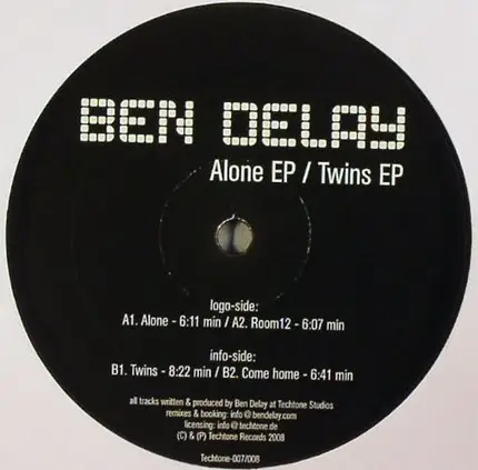Ben Delay - Alone EP / Twins EP
